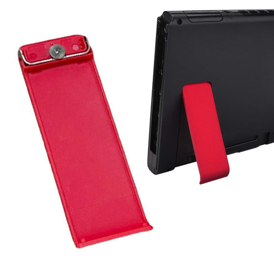 for Nintendo Switch - Red Rear Back Kickstand Replacement Flip Out Clip On Stand
