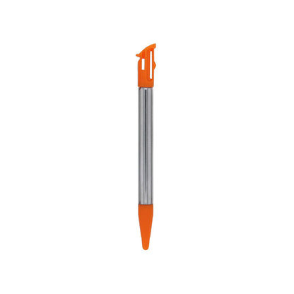 for Nintendo NEW 2DS XL - 4x Orange Metal Retractable Extendable Stylus Pens FPC