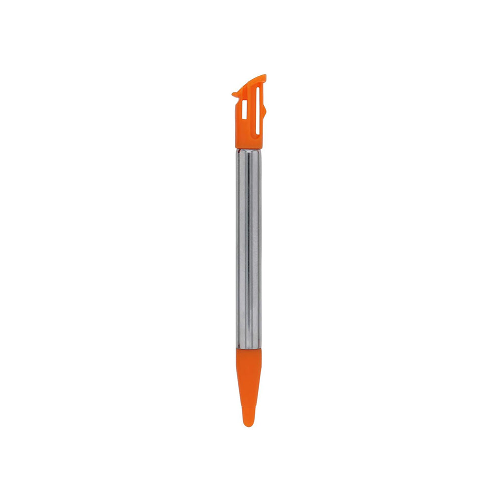 for Nintendo NEW 2DS XL - 1 Orange Metal Retractable Extendable Stylus Pen FPC