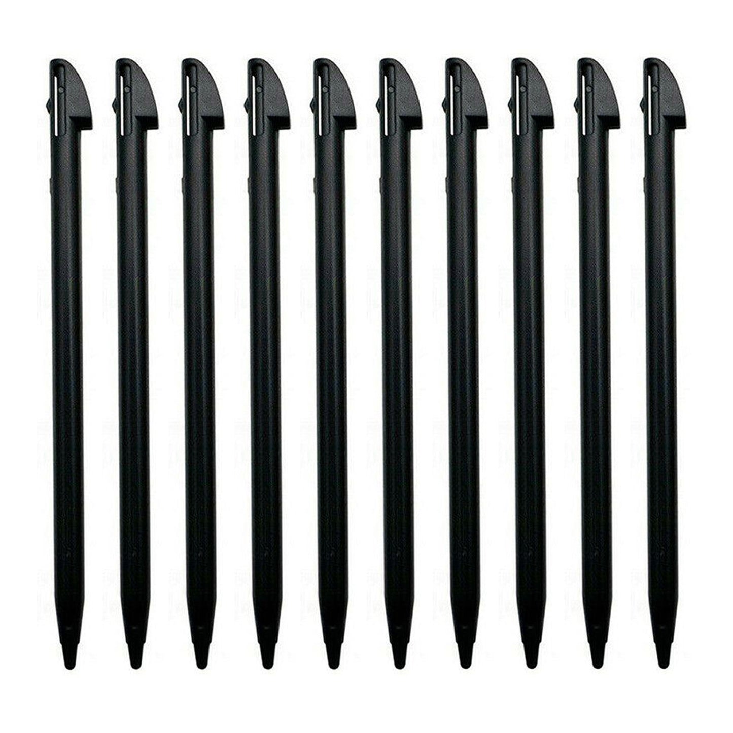 for Nintendo 3DS XL (Older version) -10 Black Replacement Touch Stylus Pens