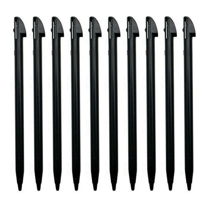 for Nintendo 3DS XL (Older version) -10 Black Replacement Touch Stylus Pens