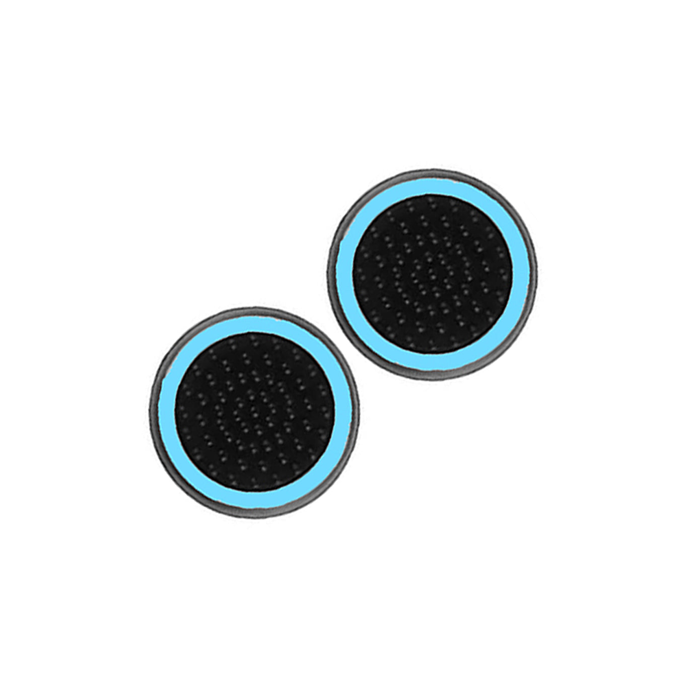 for Nintendo Switch 2 - 2x Silicone Rubber Thumb Stick Grip Cover Caps | FPC