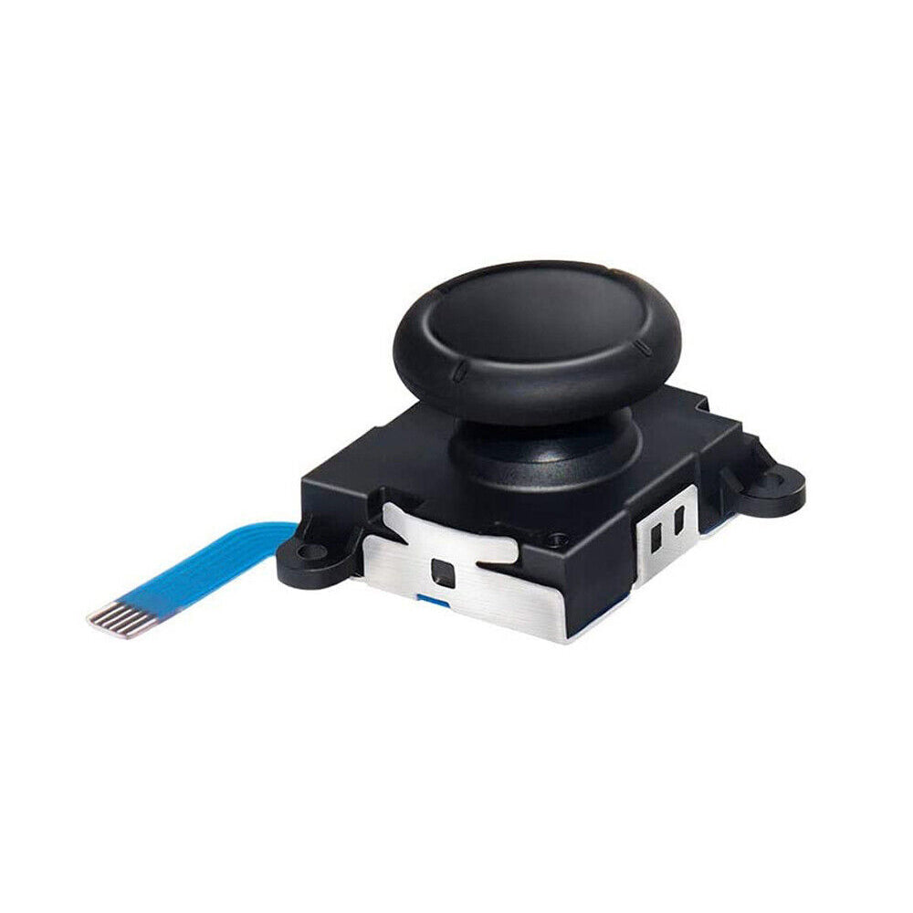 for Nintendo Switch | Lite | OLED - 2x Black Analog Thumb Stick Joystick | FPC