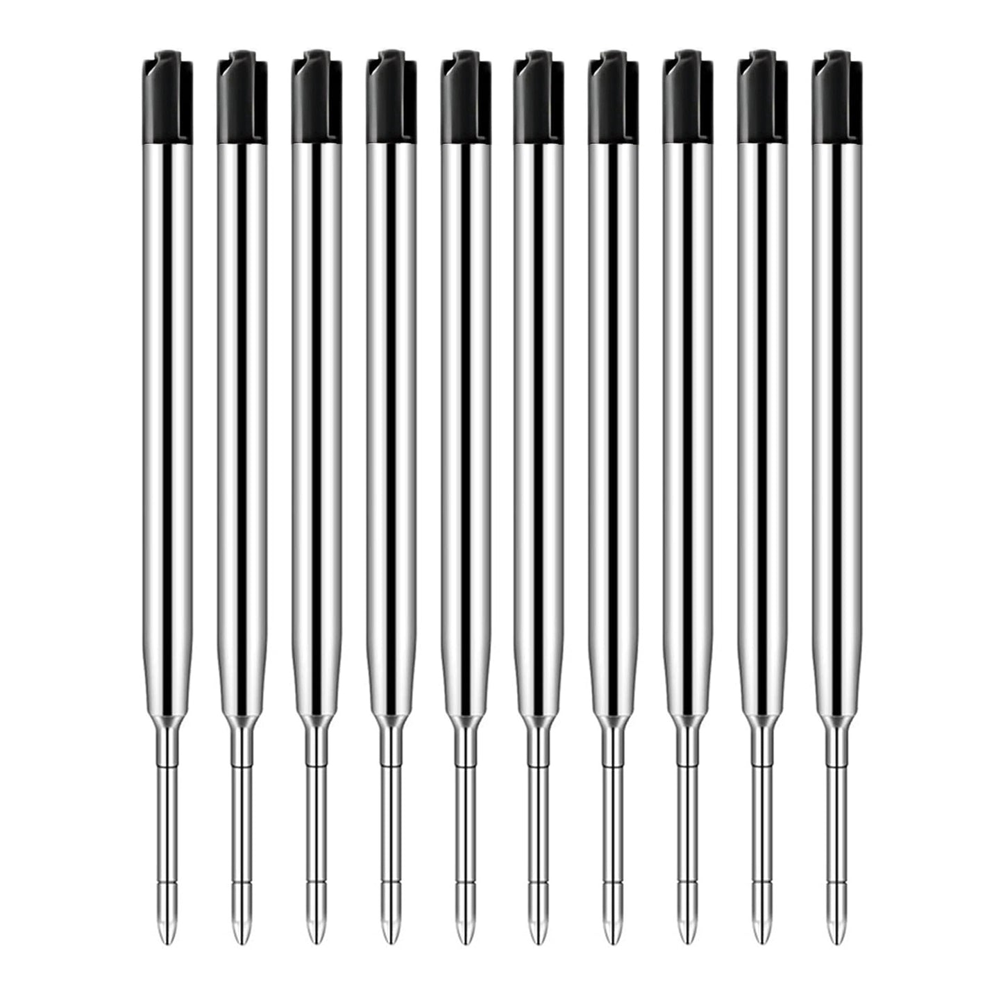 For Parker Ballpoint Pen - Black Blue Red Medium 0.7mm Compatible Ink Refills
