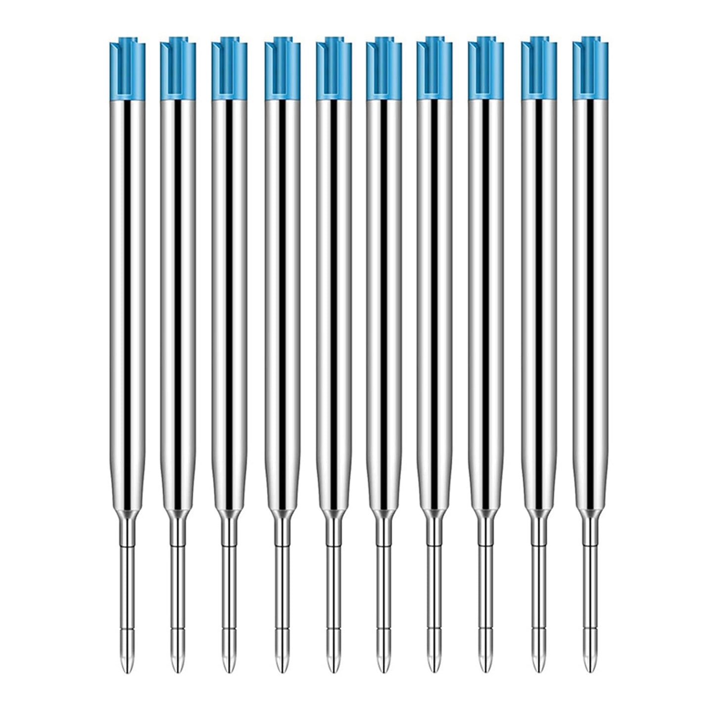 For Parker Ballpoint Pen - Black Blue Red Medium 0.7mm Compatible Ink Refills