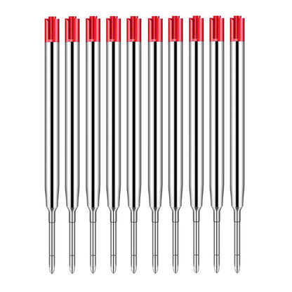 For Parker Ballpoint Pen - Black Blue Red Medium 0.7mm Compatible Ink Refills
