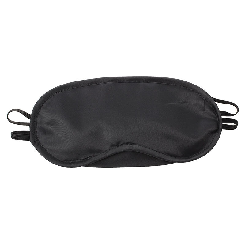Pack of 2 Black Sleeping Mask Soft Aeroplane Red Eye Blackout Sleep Travel Shade