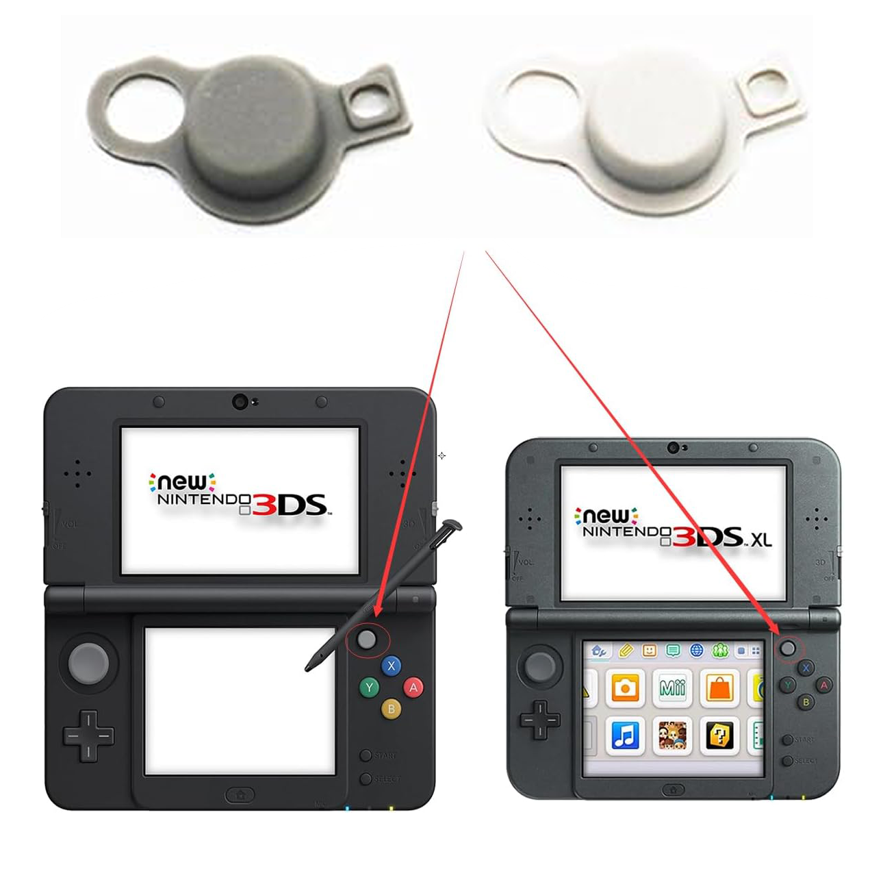 for Nintendo NEW 3DS / 3DS XL - Right C Stick Cap Analog Joystick | FPC