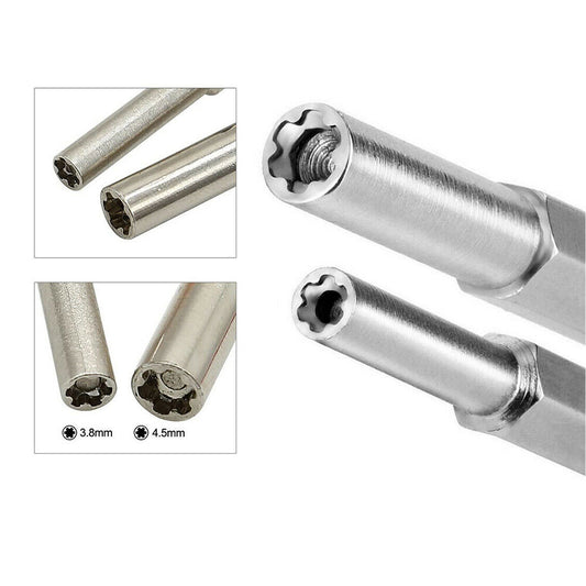 Gamebit Game & Console Security Tool Bit 3.8 & 4.5mm for SNES N64 NES GC Gameboy