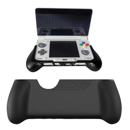 for AYN Thor - Black Slide On TPU Hard Handheld Ergonomic Grip Case Cover | FPC