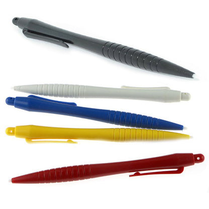 for 3DS 2DS XL DS - 2x Large Big Ergonomic Stylus Pen with Ribbed Handle | FPC