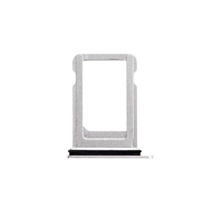 for Apple iPhone X - Silver / White OEM Replacement Sim Tray with Seal | FPC