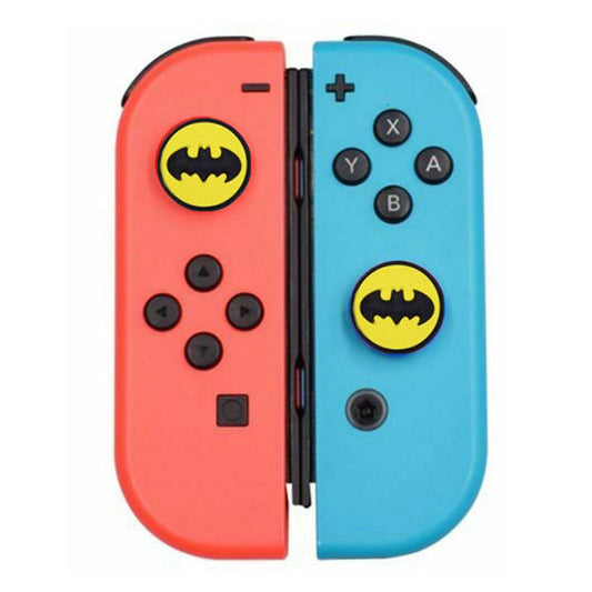 for Nintendo Switch | Lite | OLED - 2x Batman Thumb Stick Grip Cover Caps