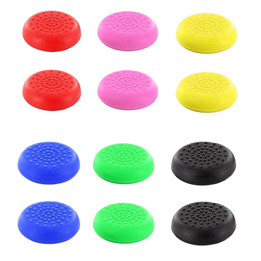 for PS5 Xbox One Series X|S PS4 - 2x TPU Silicone Thumb Stick Grip Cap Covers