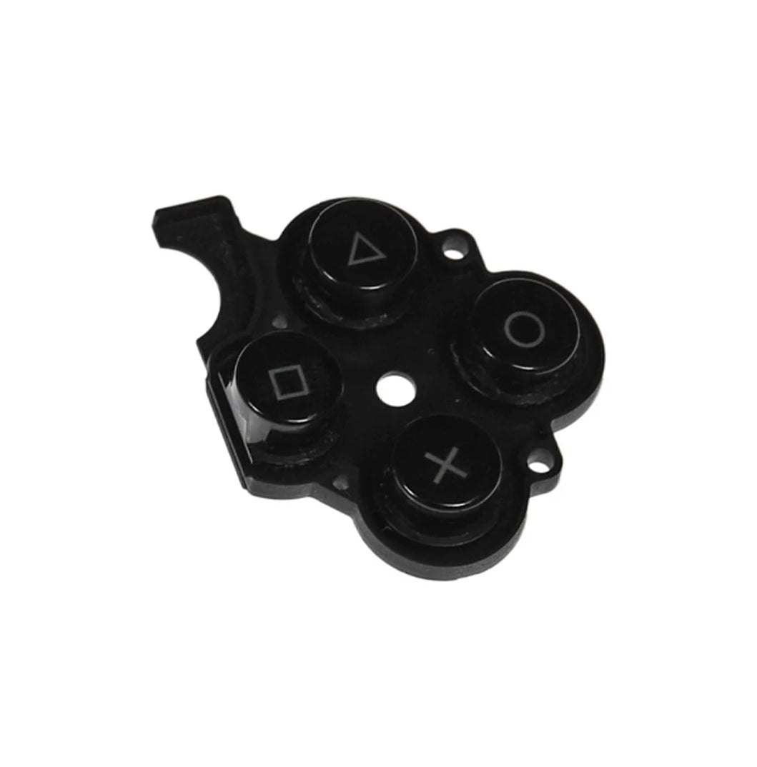 for Sony PSP 2000 Series (2003 2004) - Black Button Set Kit Replacement | FPC