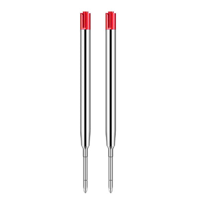 For Parker Ballpoint Pen - Black Blue Red Medium 0.7mm Compatible Ink Refills