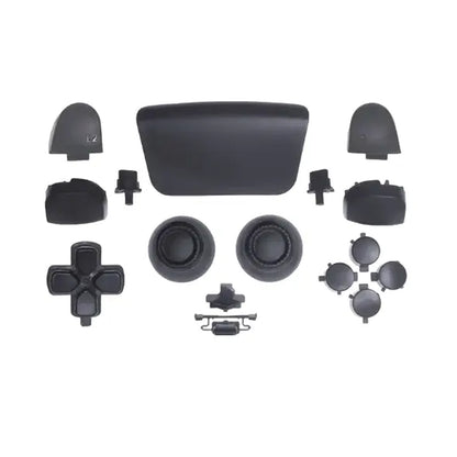 for Sony PS5 Controllers v2 BDM-020 - Black Thumb Sticks & Buttons Set | FPC