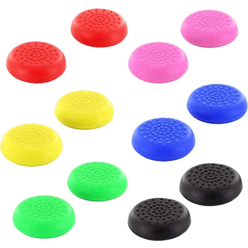 for PS5 Xbox One Series X|S PS4 - 2x TPU Silicone Thumb Stick Grip Cap Covers