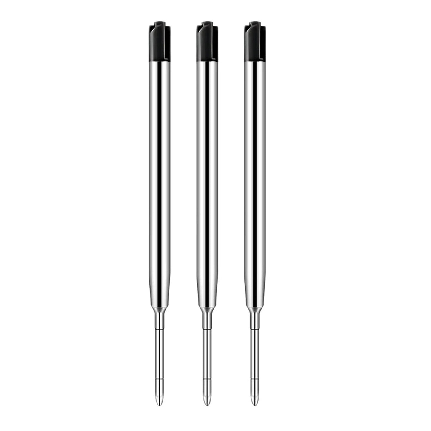 For Parker Ballpoint Pen - Black Blue Red Medium 0.7mm Compatible Ink Refills