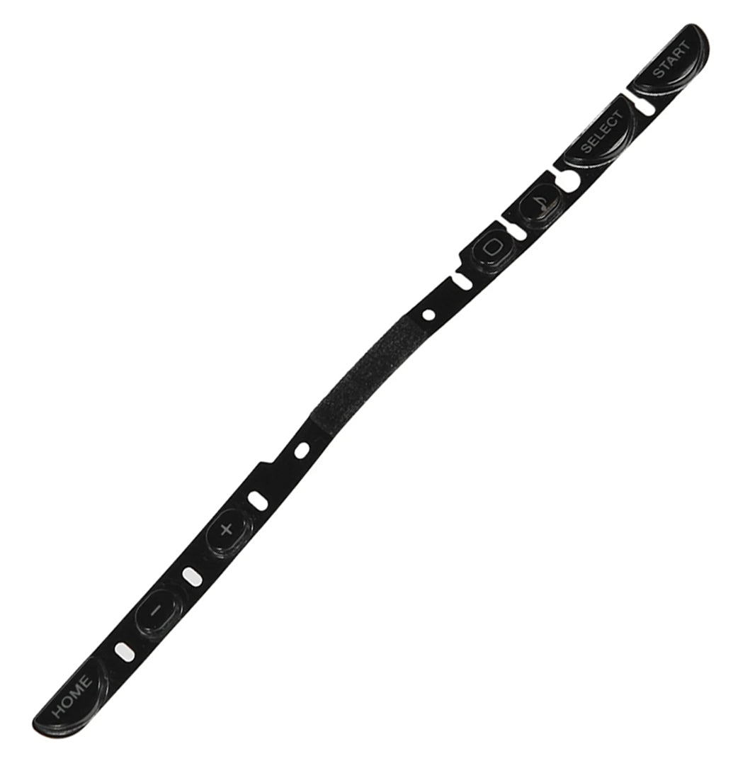 for Sony PSP 2000 Series (2003 2004) - Black Button Set Kit Replacement | FPC