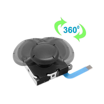 for Nintendo Switch | Lite | OLED - Black Analog Joy-Con Thumb Stick Replacement