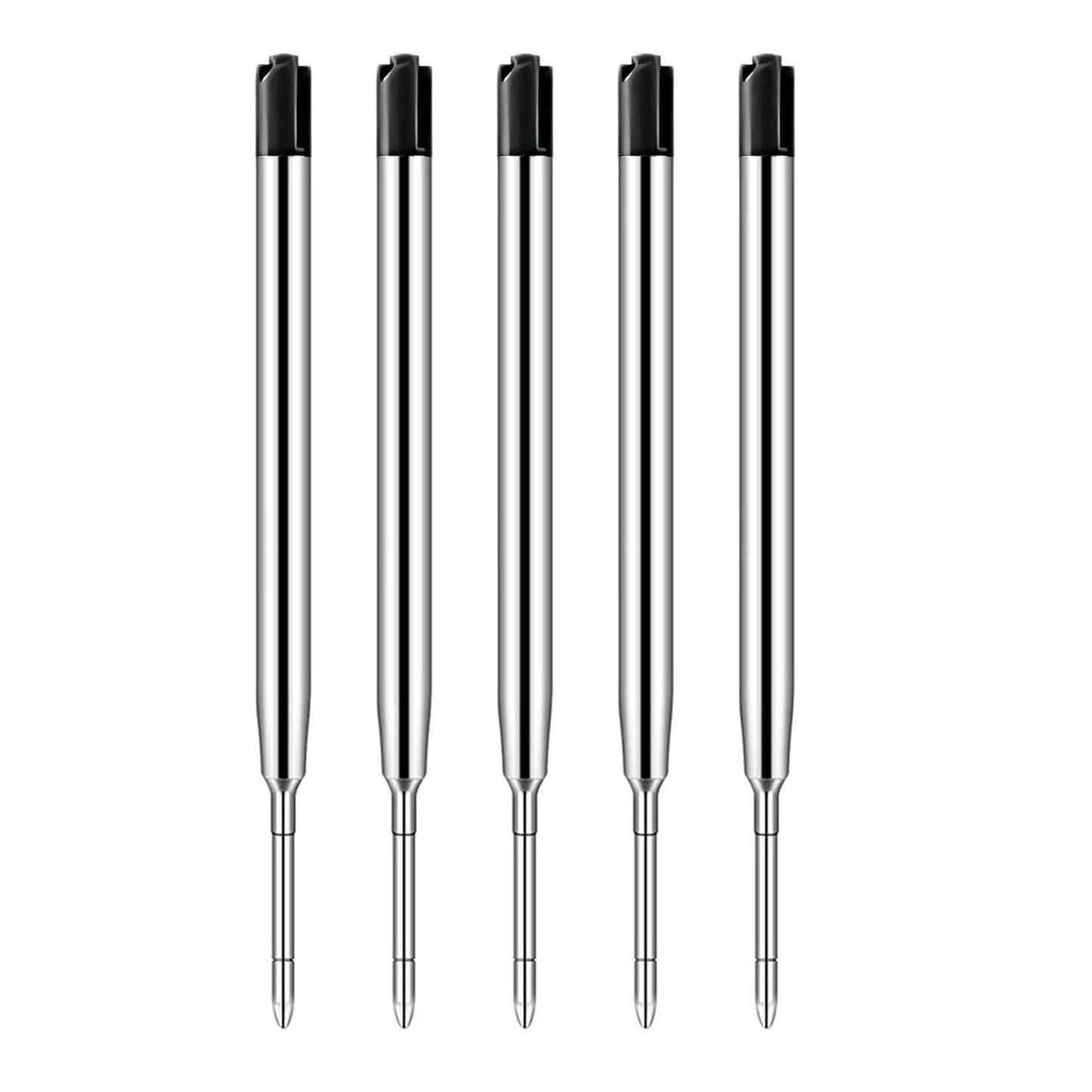 For Parker Ballpoint Pen - Black Blue Red Medium 0.7mm Compatible Ink Refills