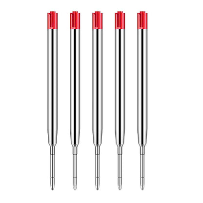 For Parker Ballpoint Pen - Black Blue Red Medium 0.7mm Compatible Ink Refills