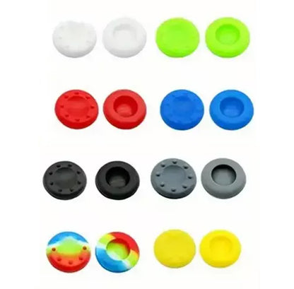 for PS5 Xbox One Series X|S PS4 - 2x Concave Silicone Thumbstick Grip Cap Covers