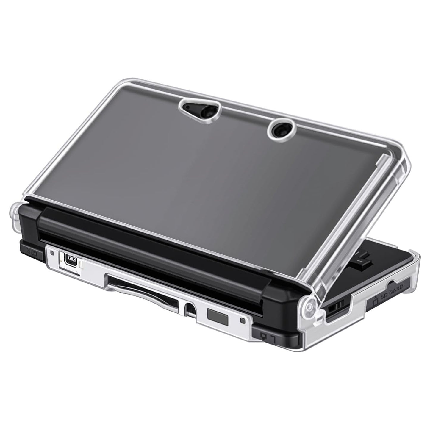 for Nintendo 3DS - Clear Snap On Hard Protective Shell Armour Case Cover | FPC