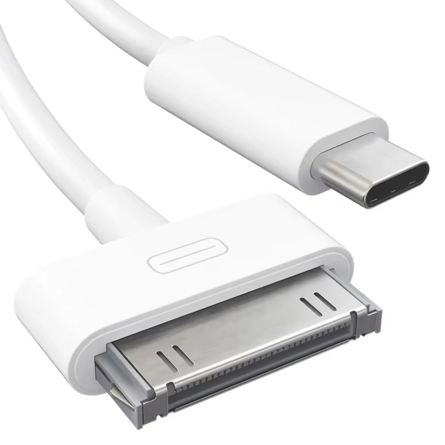 for iPhone 4GS iPod Classic - USB-C to 30 Pin Old Type Charge & Data Sync Cable