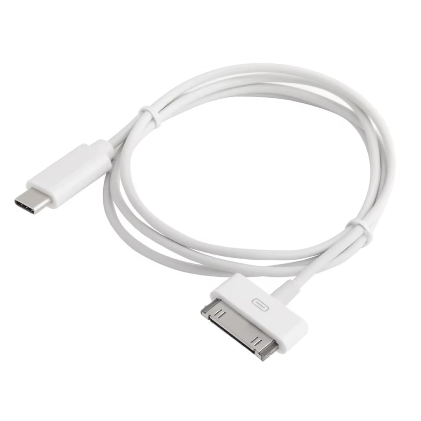 for iPhone 4GS iPod Classic - USB-C to 30 Pin Old Type Charge & Data Sync Cable