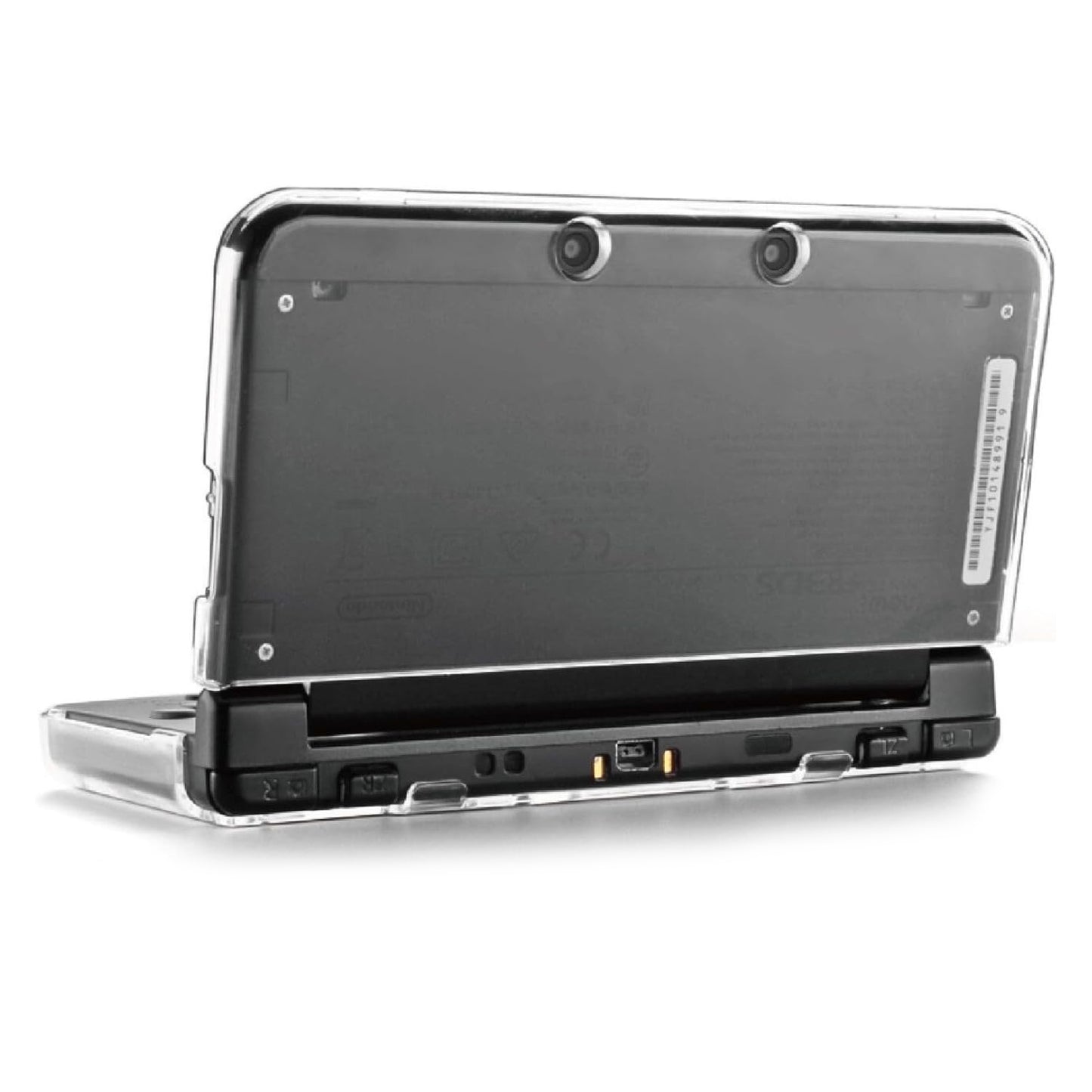 for Nintendo NEW 3DS - Clear Snap On Hard Protective Shell Armour Case Cover
