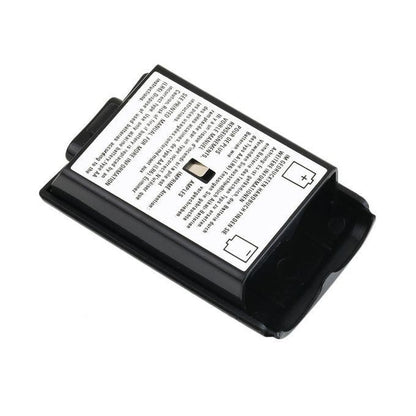 for Xbox 360 Controller - Black AA Battery Holder Shell Back Door Cover | FPC