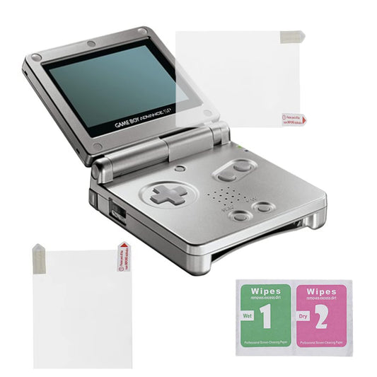 for Nintendo Gameboy Advance SP (GBA SP) - Plastic Screen Protector Guard Film