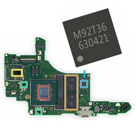 for Nintendo Switch | Lite | OLED - M92T36 Battery Charge Power Management Chip