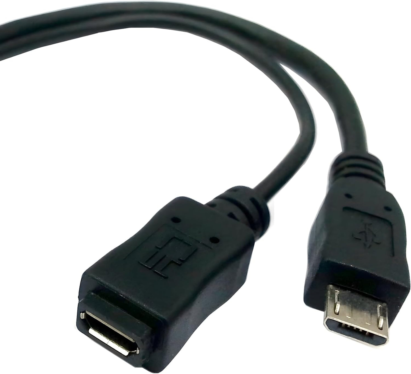 For Amazon Firestick 4K TV - 2in1 Micro USB OTG Adapter Power Cable Splitter HDD