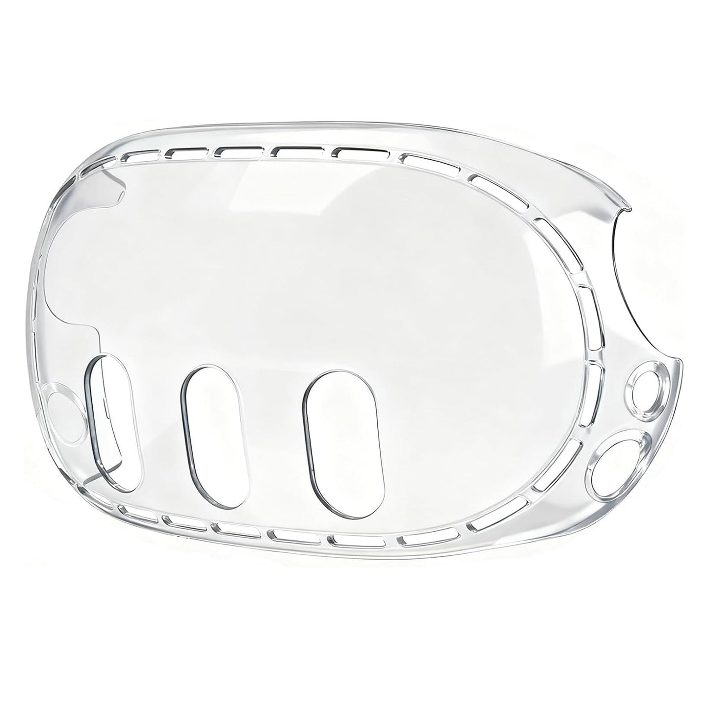 for Meta Quest 3 - ABS Plastic Protective Crystal Shell Front Cover Case | FPC