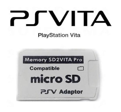 for Sony PS VITA 1000 & 2000 - SD2VITA SD Memory Card Adapter Converter | FPC
