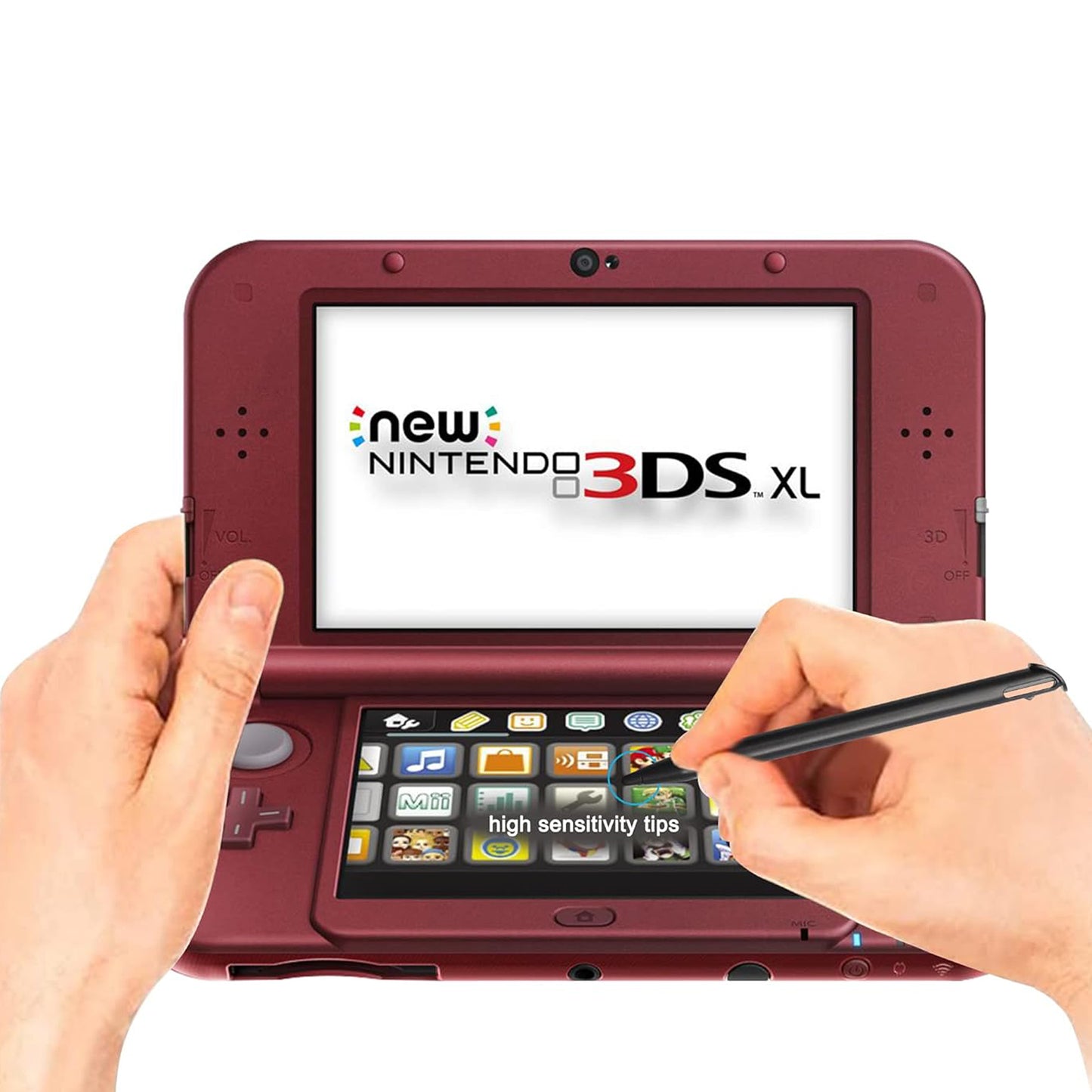 for Nintendo NEW 3DS XL - 4 Pack of Colour Touch Screen Stylus Pens | FPC