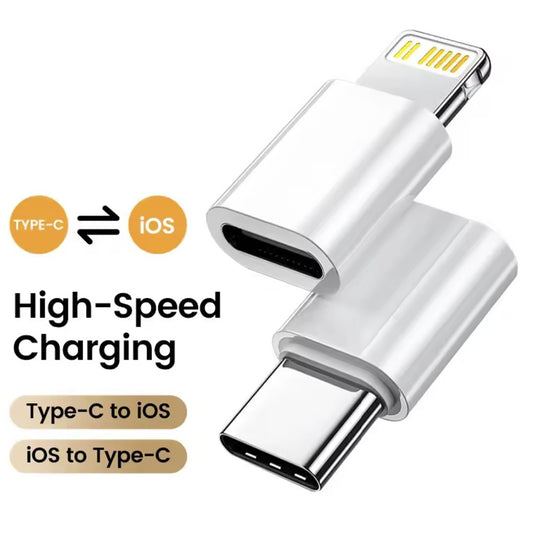 for Apple iPhone - 8 pin to USB-C Fast Charge OTG converter adapter