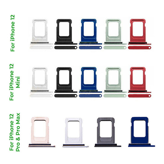 for iPhone 12 | Mini | Pro | Max - Replacement Sim Tray Slot Holder | FPC