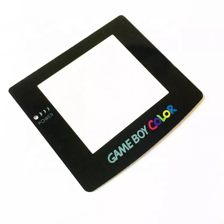 for Gameboy Color (GBC) - Black Replacement Front Screen Lens Cover | FPC
