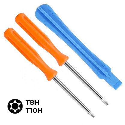 for Xbox One | S | X Console Housing - T8 T10 Torx Screwdrivers & Pry Tool | FPC