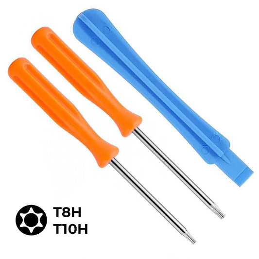 for Xbox One | S | X Console Housing - T8 T10 Torx Screwdrivers & Pry Tool | FPC