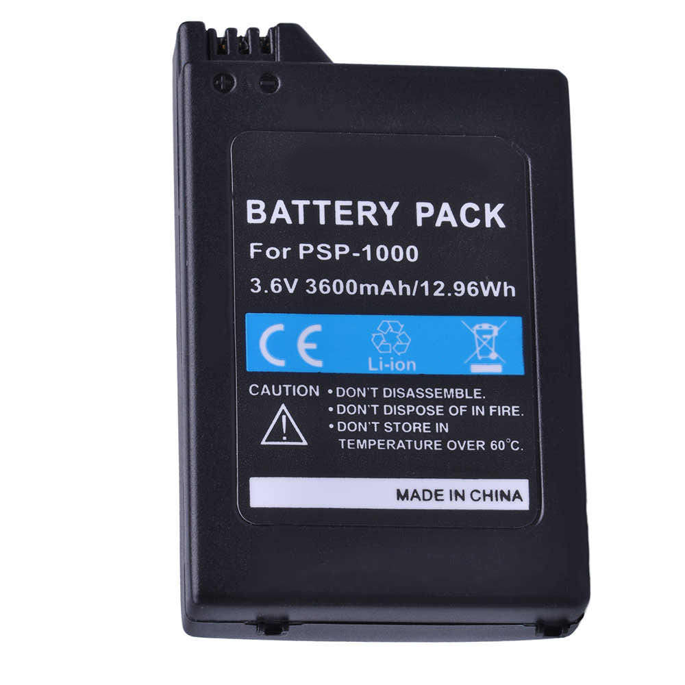for Sony PSP 1000 Series FAT - 3600mAh 3.6v Battery Replacement | FPC