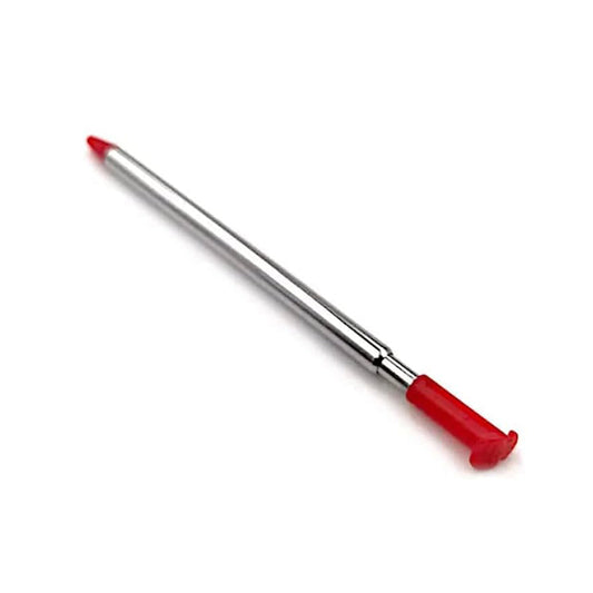for Nintendo NEW 3DS - 1x Red Metal Retractable Extendable Stylus Pens | FPC