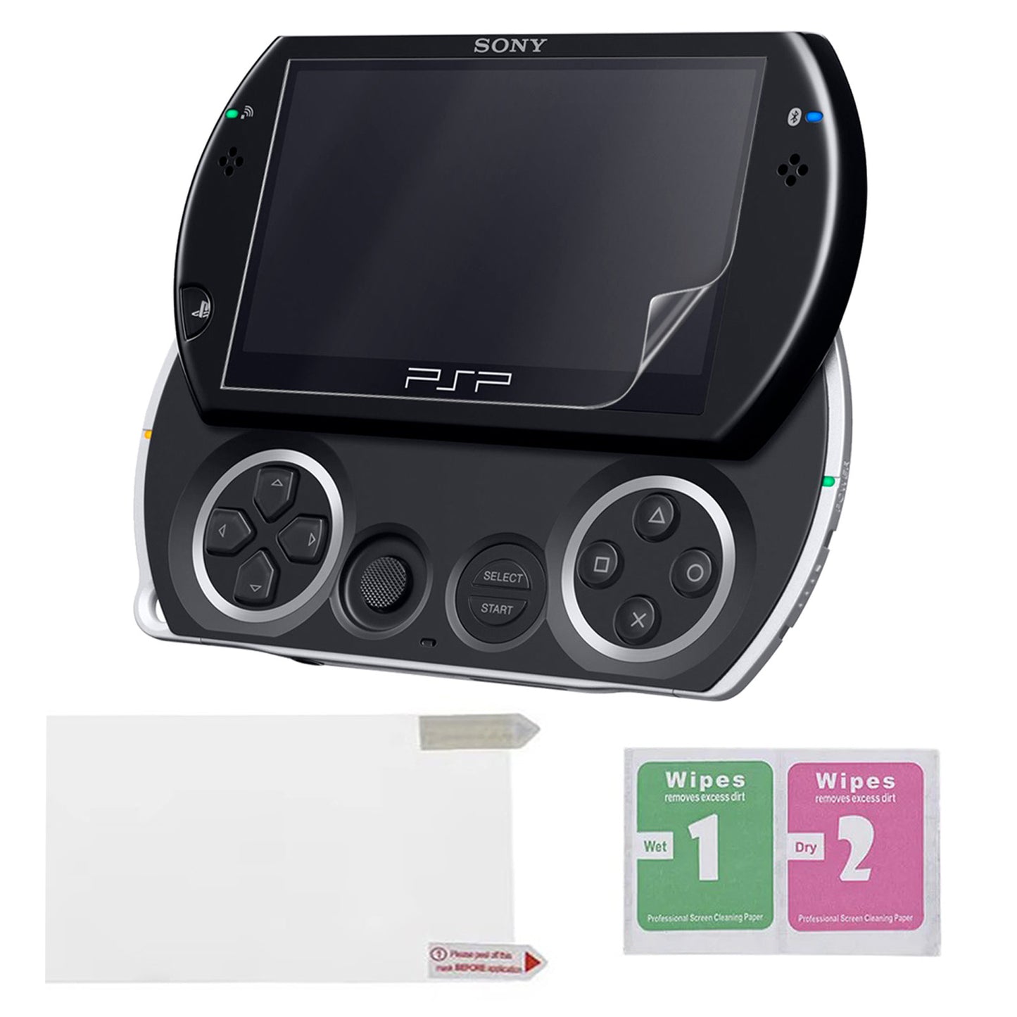 for Sony PSP GO Series - Plastic Screen Protector Guard Film | FPC