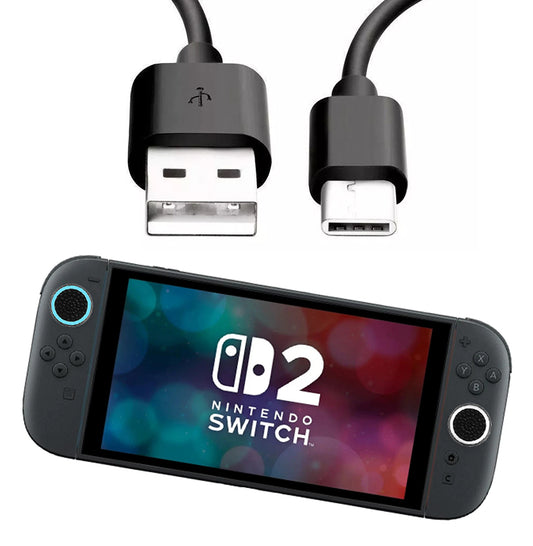 For Nintendo Switch 2 - USB Power Charging USB-C Charger Cable Type-C Cable Lead