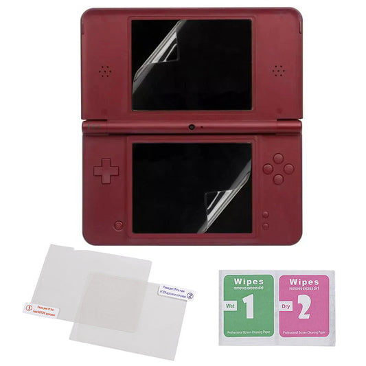 for Nintendo DSi XL - High Quality Plastic Film Screen Protector Set | FPC