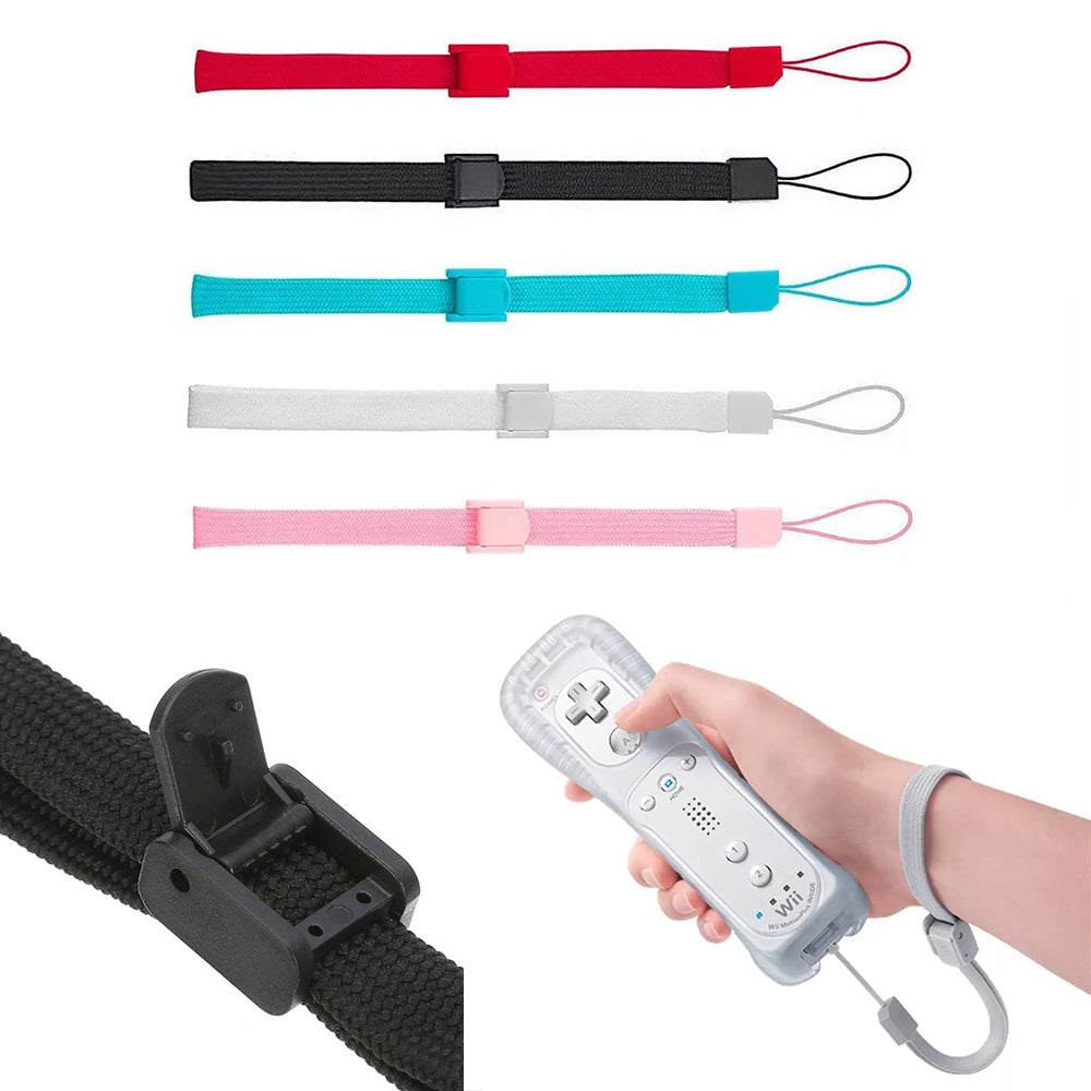 for Wii Remote Switch PSP 3DS PSV- 5x Colours Adjustable Wrist Strap | FPC